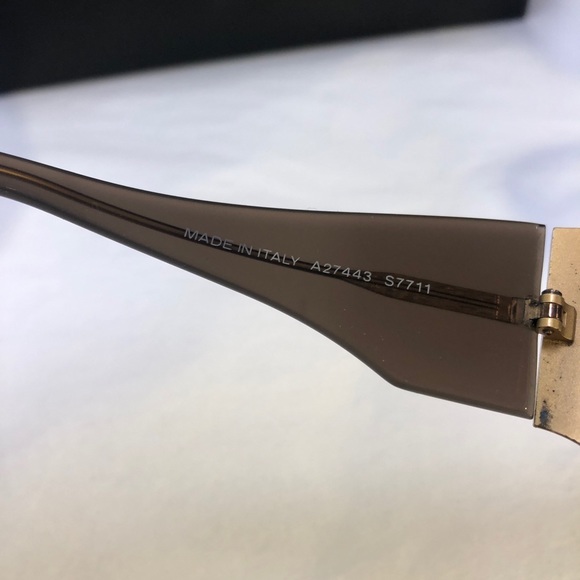 SOLD ❤️CHANEL Brown Wrap Sunglasses - Picture 4 of 6